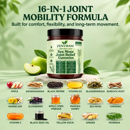 Sea Moss 16-In-1 Gummies - For Joint Relief & Mobility