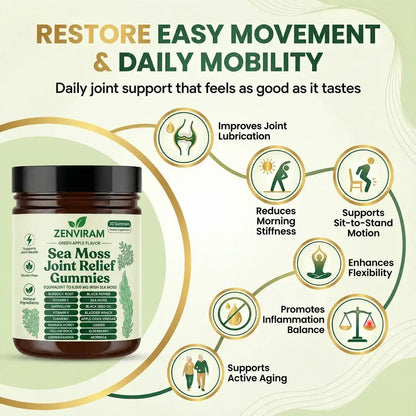 Sea Moss 16-In-1 Gummies - For Joint Relief & Mobility
