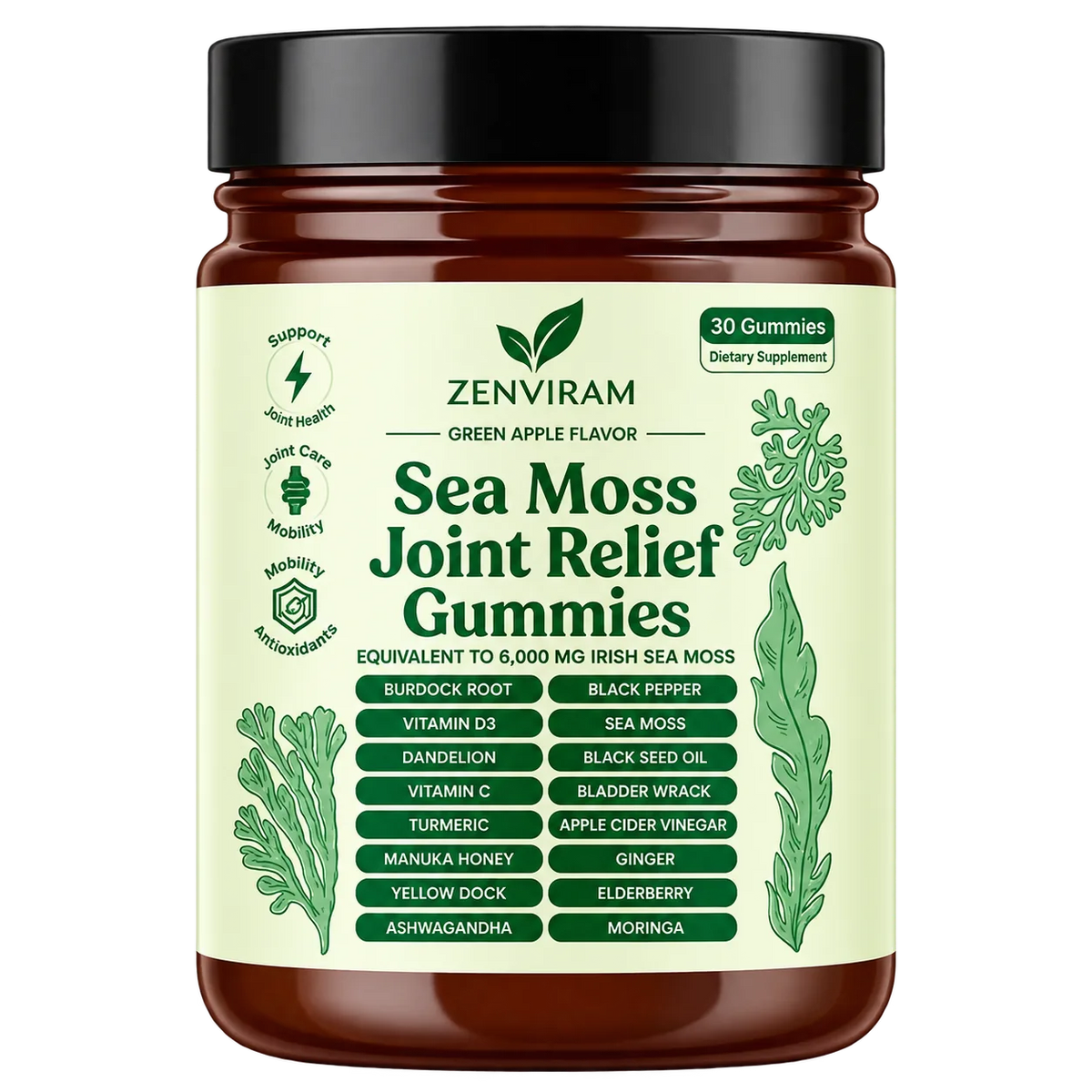 Sea Moss 16-In-1 Gummies - For Joint Relief & Mobility